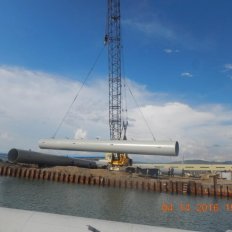Launching of Pipes Spools